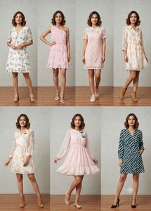 เสื้อผ้าสตรีแบรนด์ดังคุณภาพดี เสื้อท่อนบนสไตล์ Kurti แบบยาว สวมใส่สบาย เหมาะสำหรับใส่ลำลองและงานเทศกาล - Product Image 4