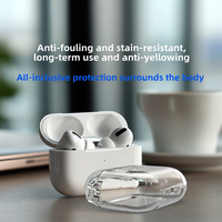 Étui transparent pour écouteurs PC pour AirPods Pro 3, antichoc, anti-rayures, anti-chute, protection intégrale, durable, léger
