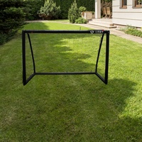 Buts de football d'extérieur pour jardin, résistants aux intempéries, avec cadre en UPVC, piquets de sol, portables pour l'entraînement des adultes et des jeunes, XINGYU XY-S182C