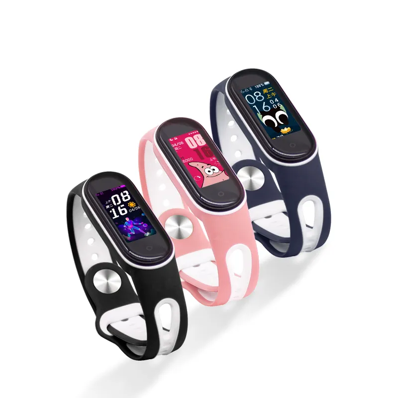 Fashion U Type Smart wrist Band TPU watch Strap Two-color Sport Style Watch Band for Xiaomi Mi Band 5 Strap