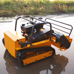 Tondeuse à fléaux télécommandée de qualité industrielle, largeur de coupe 120 cm, essence/diesel, pour ferme, verger, terrain accidenté - Product Image 2