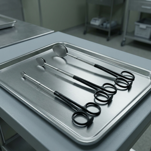 Ciseaux de dissection faciale Trepset en acier inoxydable, manuels, certifiés CE, compatibles USI, légers, réutilisables, FABRIQUÉS PAR ZUOL. - Product Image 2