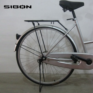 Bicicleta Urbana Económica para Adultos de 26 Pulgadas, Plateada, de Una Velocidad, Fabricada en China, con Canasta, en Oferta, OEM ODM - Product Image 4
