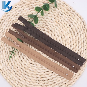 Cổ Phiếu Ban Đầu Ykk3 # Nylon Dây Kéo Đa Màu Sắc Chất Lượng Cao <span class=keywords><strong>Ykk</strong></span> Dây Kéo CFC-36 Da E Cho Phù Hợp Với Quần - Product Image 4