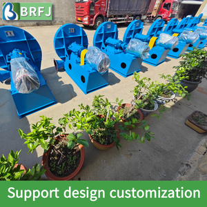 75KW 용광로 유도 외풍 팬, 연도 가스 재활용 팬, 열풍 순환 원심 팬 - Product Image 6