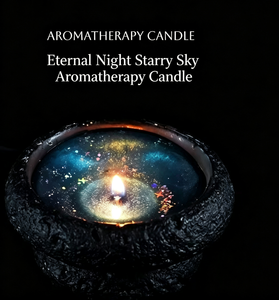 เทียนหอมกลิ่น Eternal Night Star River ของขวัญธีมท้องฟ้าเต็มดาวสุดหรูหรา โดดเด่น และไม่ซ้ำใคร เหมาะสำหรับวันเกิด - Product Image 3