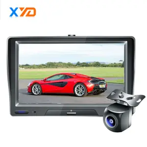 7英寸汽车监视器后视摄像头支持视频输入和输出无线Carplay安卓自动仪表盘摄像头多媒体系统