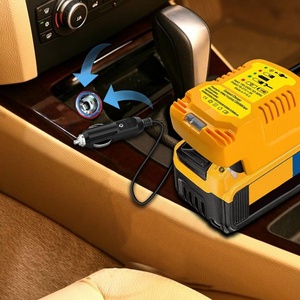Mini Cargador de <span class=keywords><strong>Coche</strong></span> para Batería Dewalt de 20V, Cargador de <span class=keywords><strong>Coche</strong></span> Portátil Rápido para Encendedor de Cigarrillos Dewalt de 20V, Tamaño 1/2 para DCB112 - Product Image 6