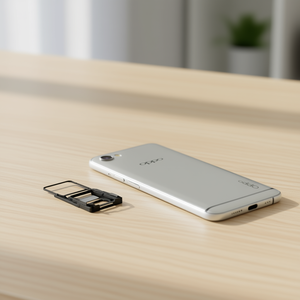 Bandeja para tarjeta SIM Micro SD para Oppo A16 Silver - Product Image 3