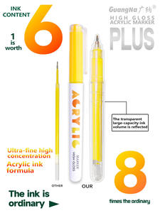 168 Renkli Boyama Çizim Akrilik Jel Kalem Seti, 1.0mm Uçlu, Büyük Kapasiteli, Mavi Kırmızı Yeşil Mürekkepli, Hediye Kutulu - Product Image 5