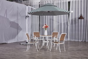 <span class=keywords><strong>Muebles</strong></span> de jardín para patio 3M Aluminio poliéster Paraguas en voladizo de lujo Roma Sombrillas - Product Image 5