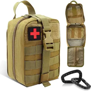 IFAK กระเป๋าใส่อุปกรณ์ทางการแพทย์,ชุดปฐมพยาบาลทางการแพทย์แบบว่างเปล่าสำหรับการตั้งแคมป์การเดินป่าการพกพาในชีวิตประจำวันกระเป๋า