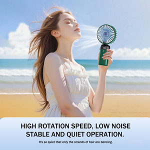 Offre Exclusive : Mini Ventilateur Portable pour Voiture, Support de Téléphone Portable, Ventilateur de Poche pour l'Extérieur - Product Image 2