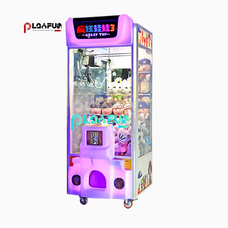Сумасшедшие игрушки 3 призовой кран коготь монетница игровой автомат