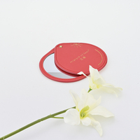 Angnbeauty — Mini sac personnel d'extérieur, sac de maquillage Led, cosmétique, miroir pliable, mains portables, voyage, argent, boîte OEM