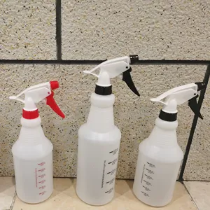 Kunststoff Spray Flasche 16 unzen 32 unzen Kommerziellen Haushalt Leere Wasser Sprayer Reinigung Lösungen Kein Leck und Verstopfen, nebel und stream