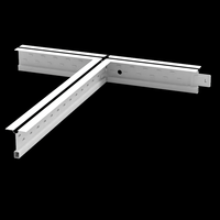 Système FUT - Composants de plafond en acier galvanisé, accessoires pour cloisons sèches, profilés en acier léger, canaux de suspension, grille de plafond suspendu