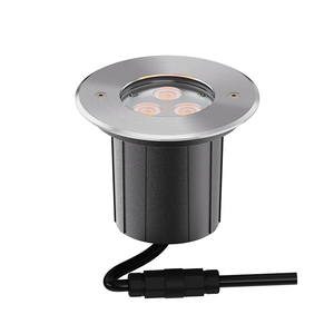 Luz LED subterránea de acero inoxidable para exteriores, lámparas de paisaje impermeables de 4W para camino de jardín, <span class=keywords><strong>suelo</strong></span>, patio enterrado - Product Image 4