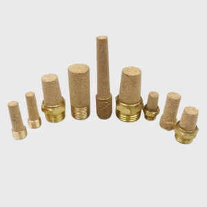 Pneumatischer Schall dämpfer Schall dämpfer Messing Sinter bronze G14 Port Luft auspuff anschluss Für die Automatisierung von Pneumatik zylindern - Product Image 4