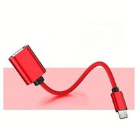 Adaptador de cable micro USB OTG Transferencia DE DATOS Micro USB macho a USB 2,0 A hembra