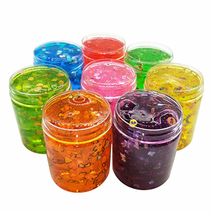 Good Stress Relief Educational Children Plastic <b>Slime</b> Play Toys Colorful Fruit Crystal <b>Slime</b> Toys Kit - Product Image 6