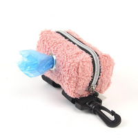 Support de sacs à déjections pour chien Teddy, directement de l'usine, distributeur de sacs à déjections pour chiot Teddy personnalisable multicolore, accessoire durable pour la promenade des animaux de compagnie