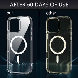 Bán buôn pha lê rõ ràng TPU + PC chống vàng sang trọng chống sốc điện thoại di động trường hợp biểu tượng tùy chỉnh từ iphone16pro điện thoại di động trường hợp - Product Image 4