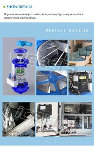 Mesin Pembuat Es Serpihan ICESTA Otomatis Kontrol Mudah Keandalan Tinggi Umur Pakai Panjang Pendingin Udara 300 kg 500kg air tawar 1t 1 ton - Product Image 5