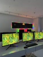 Televisor Inteligente CRT de 85 Pulgadas, 4K, 60Hz, Marco Negro, con Android 14, Función WiFi/USB DLNA, WiFi Comercial