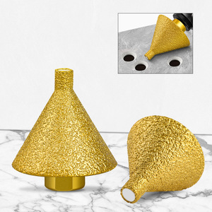 M10 and M14 Brazed <strong>Diamond</strong> Chamfering <strong>Tool</strong> Ceramic Tile Marble <strong>Reamer</strong> Angle Grinder Grinding Drill Bit Grinding Head <strong>Tools</strong> - Product Image 1