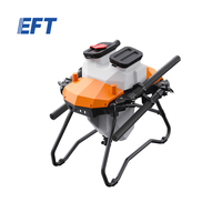 Kit de carrosserie de drone autonome EFT G30, drone agricole de pulvérisation de 30 L, cadre de drone pliable, cadre de drone étanche, ensemble de cadre de quadricoptère