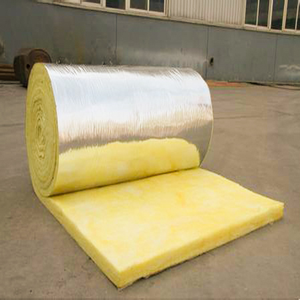 Glasswool cuộn/sợi thủy tinh cách nhiệt ống chăn cho xây dựng mái nhà - Product Image 4