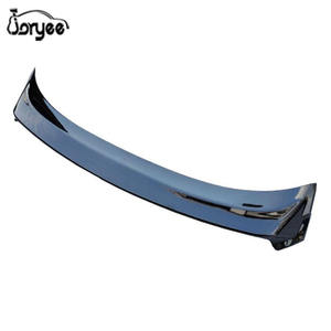 JDM 2023 Aileron de coffre central arrière pour <span class=keywords><strong>Honda</strong></span> <span class=keywords><strong>HRV</strong></span> Vezel 2020-2022 Aile de toit en fibre de carbone Pare-chocs ABS Tuning Accessoire - Product Image 3