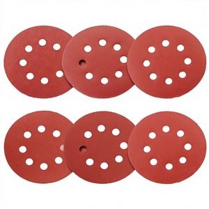 Hook Loop <b>Abrasive</b> Disc 125mm 80 Grit Silicon Carbide Dustless Random Orbital for Woodworking by Good Quality - Product Image 3