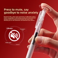 Juego de Prueba Baoke KS010 para Estudiantes, Lápiz 2B con Recubrimiento Neutro, Ancho de Escritura de 0.5 mm, Regla, Goma, Compás, Placa de Soporte