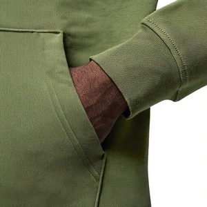 Sweat à capuche zippé personnalisé pour homme en polaire polyester/nylon, coupe régulière, poids lourd, imperméable, streetwear d'hiver - Product Image 4