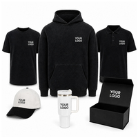 Ensemble cadeau promotionnel personnalisé AI-MICH, vêtements d'entreprise en gros, sweat-shirt, t-shirt, polo, casquette, gobelet avec logo, cadeaux d'entreprise
