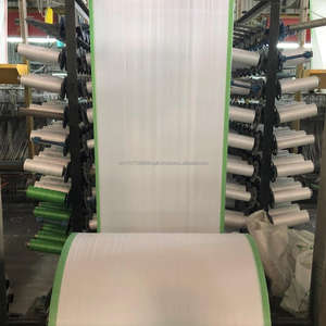 Rollos de Tela Tubular de Polipropileno Tejido, Polietileno de Baja Densidad, para Embalaje y Almacenamiento, Impresión Flexográfica, Logotipo Personalizado y Plástico Duradero - Product Image 1