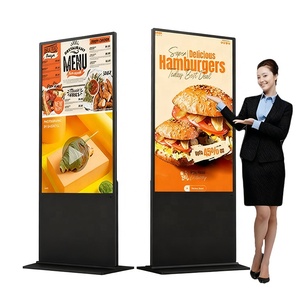 65 inch Trong Nhà Kỹ thuật số biển tầng đứng LCD với wifi USB đầu vào tự động phương tiện truyền thông Máy nghe nhạc hệ thống Android, tùy biến CMS - Product Image 1