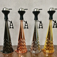 Chicha de Noël 2026 au design exquis, style allemand, unique, or et argent