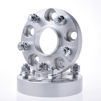 Entretoises de roue forgées 25 mm 5x114.3 (5x4.5") pour Jeep Wrangler TJ Ranger 1982-2011 Edge RAV4, 1/2"x20 goujons/4 pièces
