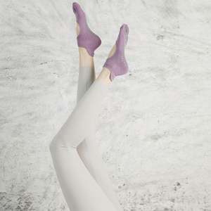 Custom logo 5 Toes Non slip Ballet Dance Socks Solid Color Cotton Professional Sports <b>Pilates</b> Yoga Socks Good Grip for Women - Product Image 3