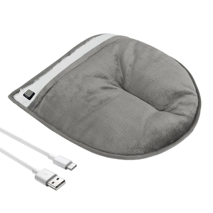 Coussin chauffant pour les pieds, chauffage électrique, 3 vitesses, polaire doux, pour le bureau, les jeux, le confort hivernal, utilisation à domicile ou au bureau - Product Image 6