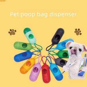 Distributeur de sacs à déjections pour animaux de compagnie, support mains libres pour sacs à déjections canines, collecteur de déjections pour animaux de compagnie - Product Image 2