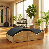 Correcteur de posture en bois de chêne massif pour Pilates, équipement professionnel portable et réglable pour la stabilité du tronc et l'entraînement de la posture à domicile