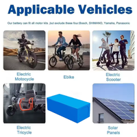 Batterie au lithium rechargeable personnalisée 36V 10Ah 20Ah 30Ah 40Ah avec BMS intégré pour trottinette électrique, vélo électrique, stockage solaire