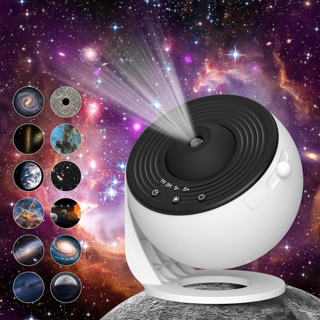 Kids New Led Sky Nebula Atmosphere Lamp Home 13 in 1 Star Light Astronaut Galaxy Projector