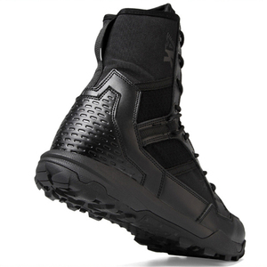 Bottes tactiques en daim noir DSF28 pour hommes, à lacets, respirantes, pour toutes les saisons, chaussures de randonnée à tige haute - Product Image 5