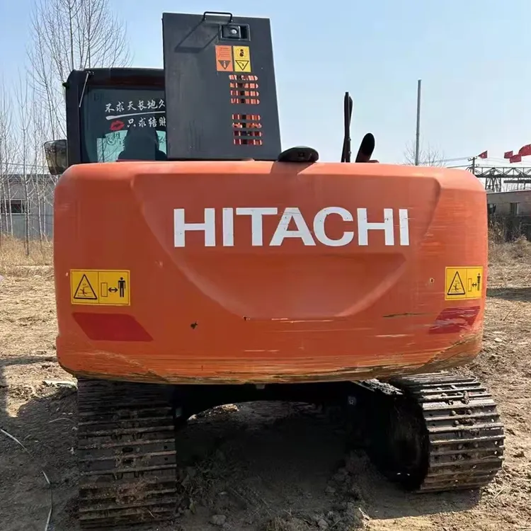 Escavadeira usada de alta qualidade Hitachi 130 5a 13t Escavadeira de esteira hidráulica usada para venda