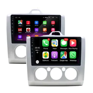 Xu Hướng 2024 2 DIN 9 Inch 1 + 32G Android Car Đài Phát Thanh Đa Phương Tiện Player Với Carplay BT Wifi Cho Ford Focus Mk2 2004 2005 2006 -2011